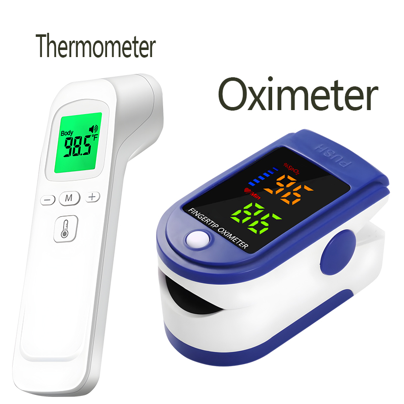 Pulse Oximeter - Thermomètre infrarouge sans contact pour la