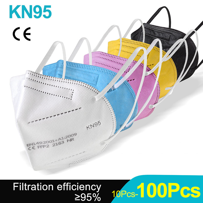 Surgical Mask - 10-100 pièces masques FFP2 KN95 Mascarillas
