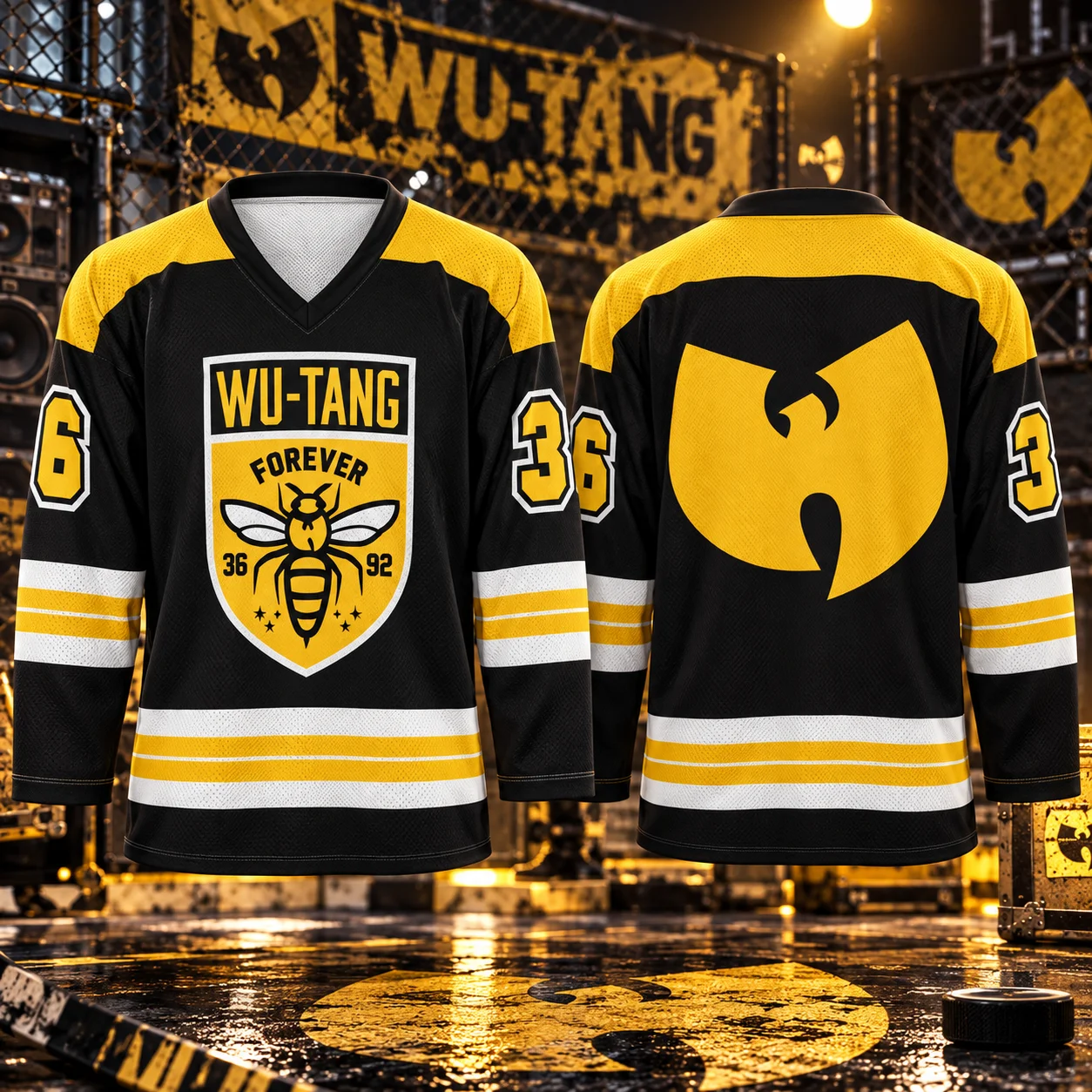 Bandage - Maillot de hockey 2026 Wu-Tang Clan