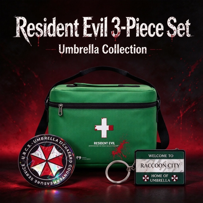 First Aid Kit - Ensemble d'accessoires de cosplay Resident Evil