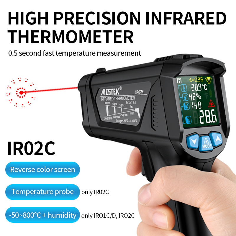 Thermomètre infrarouge industr - Thermometer Digital avis et prix