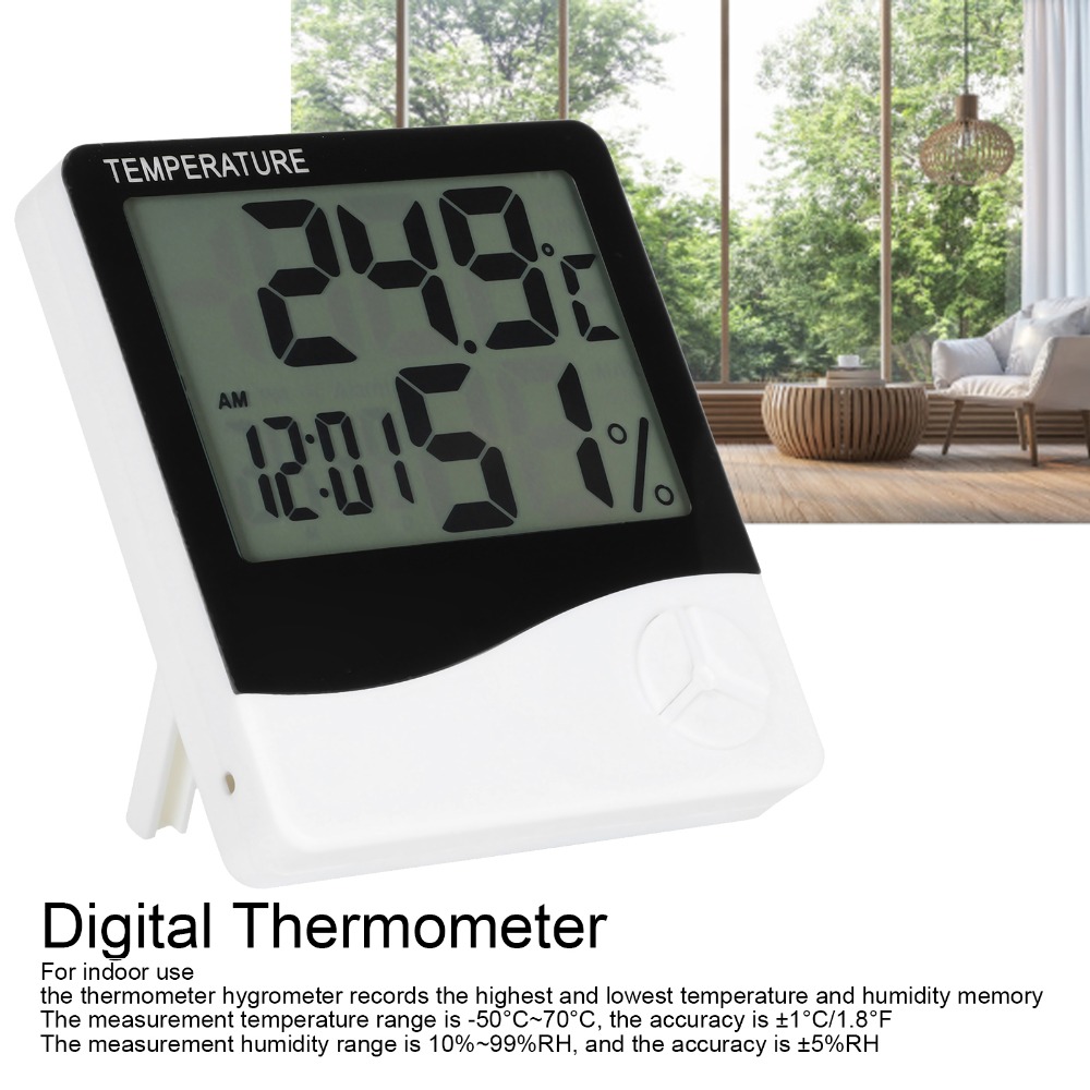 Thermomètre d'intérieur à gran - Thermometer Digital avis et prix