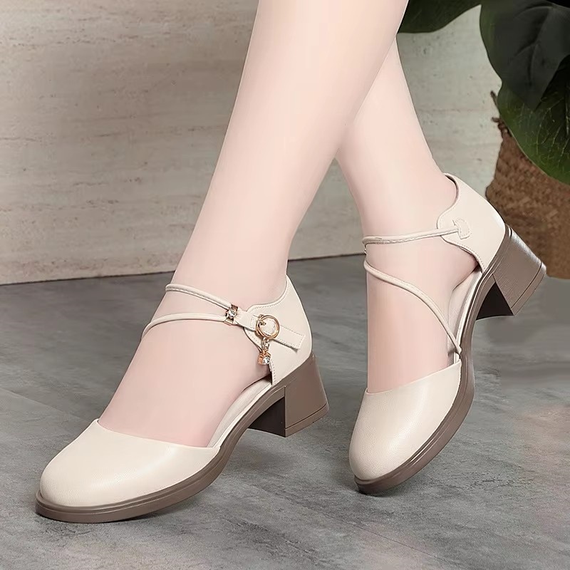 Chaussures à talons carrés de  - Bandage avis et prix