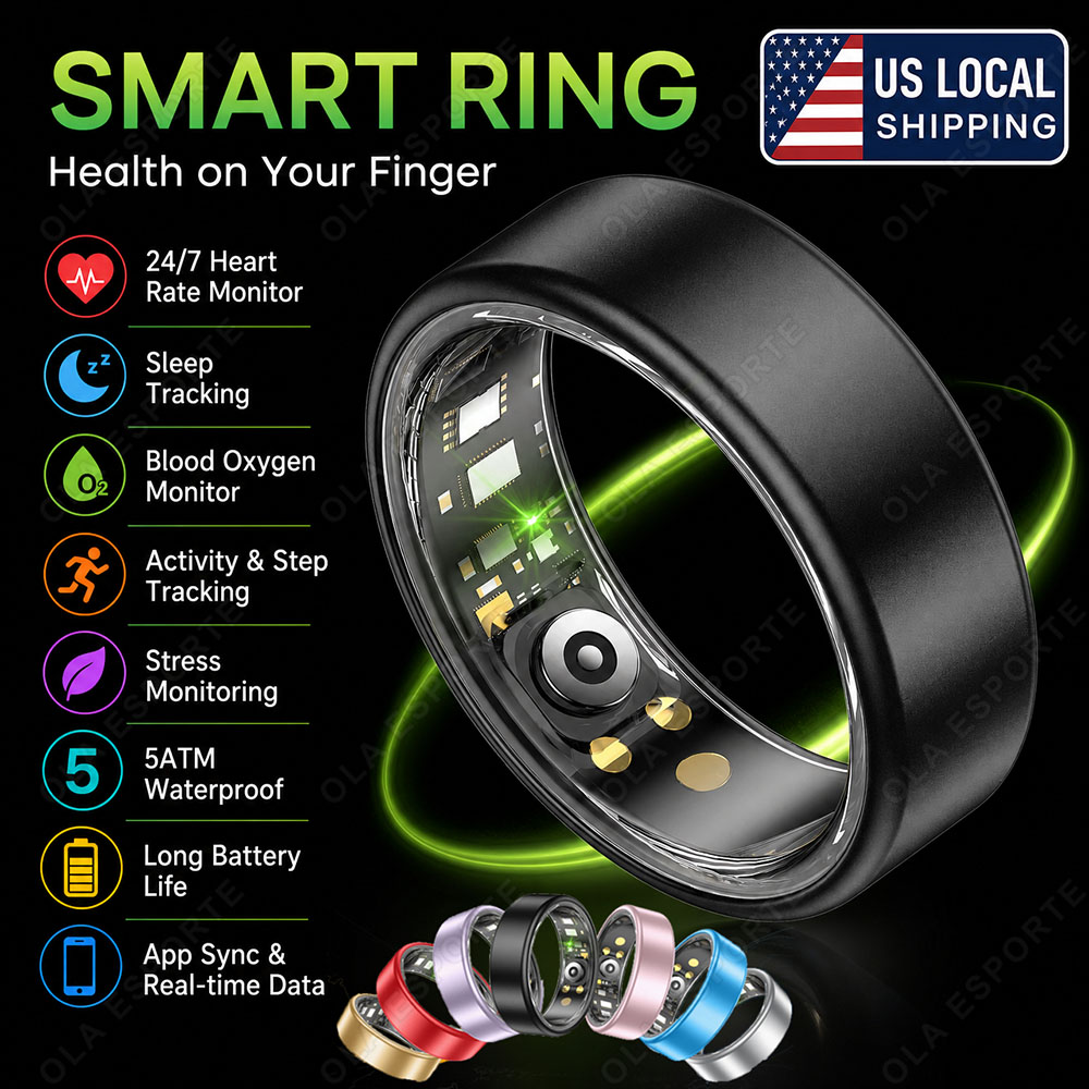 Bague intelligente multifoncti - Blood Pressure Monitor avis et prix