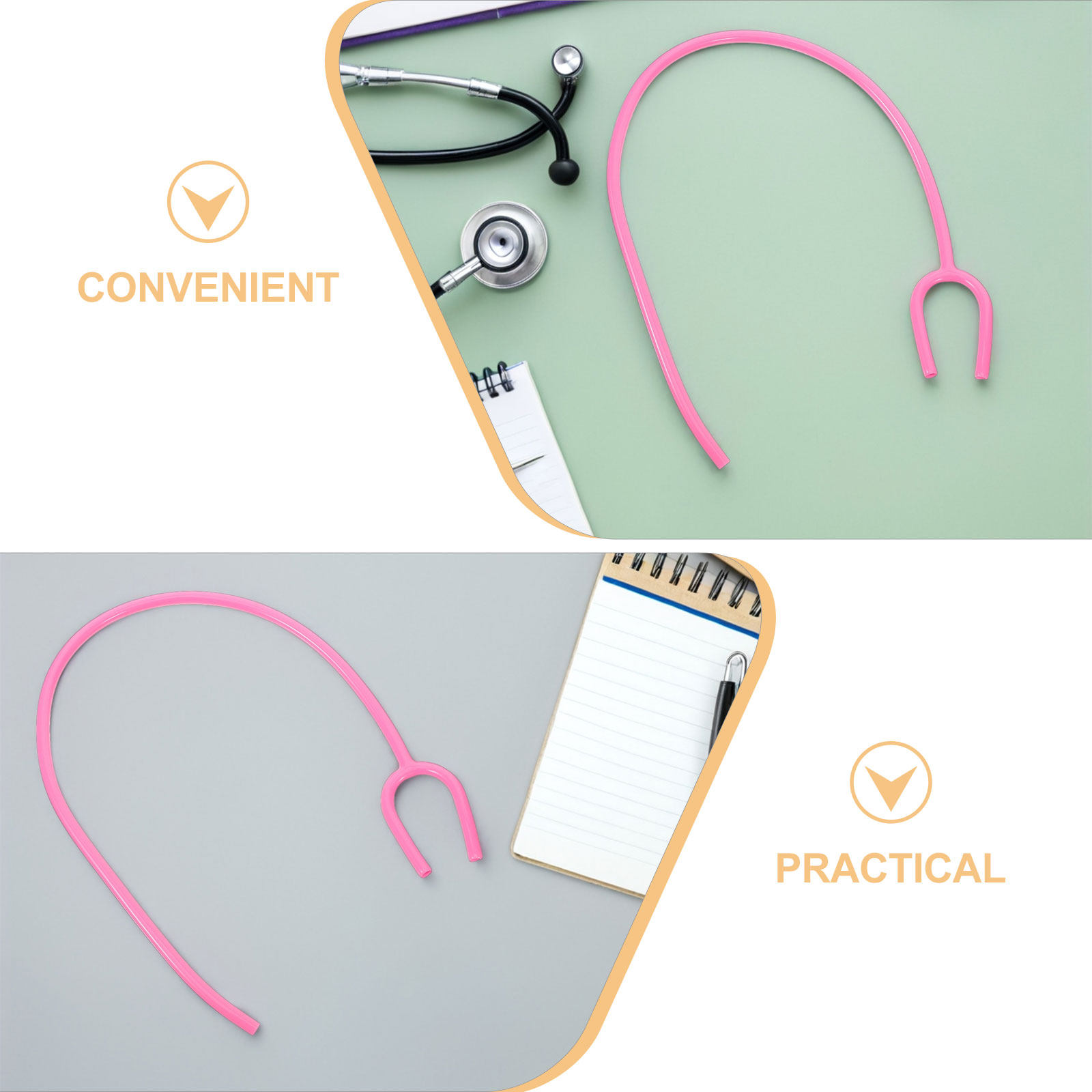 4 pièces de tuyaux de stéthosc - Stethoscope avis et prix