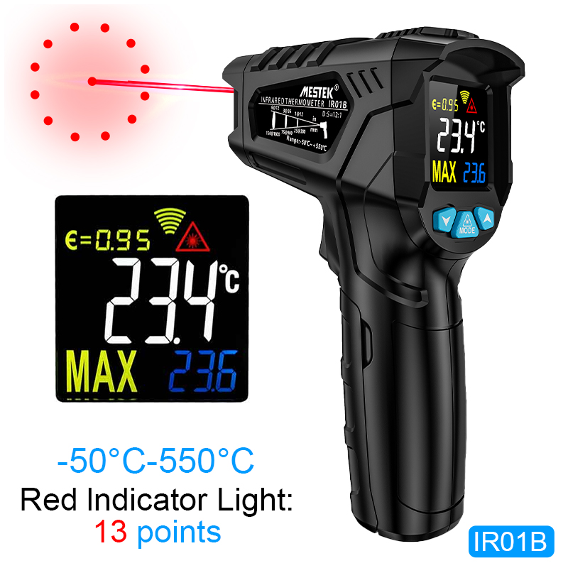 Thermomètre infrarouge numériq - Thermometer Digital avis et prix